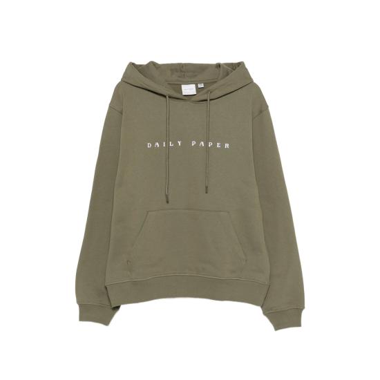 26SS 데일리 페이퍼 후드 티셔츠 2610052 ALIAS DIAS KALAM GREEN