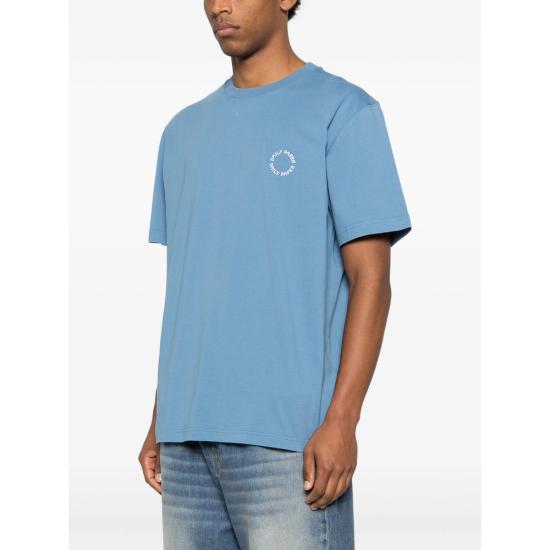 26SS 데일리 페이퍼 반팔 티셔츠 2610049 ORBIT QUIET BLUE - DAILY PAPER