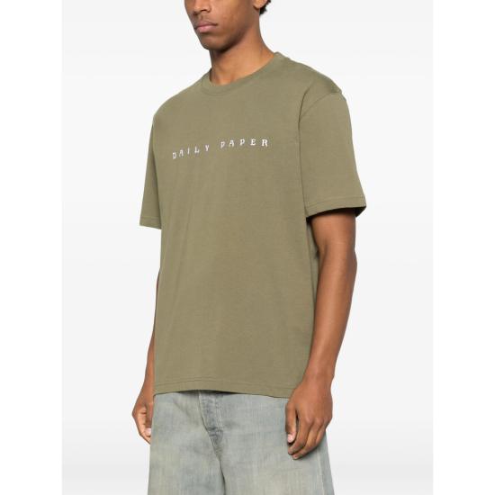 26SS 데일리 페이퍼 반팔 티셔츠 2610051 ALIAS DIAS KALAM GREEN - DAILY PAPER