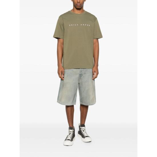 26SS 데일리 페이퍼 반팔 티셔츠 2610051 ALIAS DIAS KALAM GREEN - DAILY PAPER