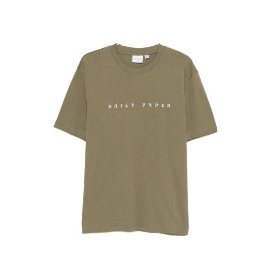 26SS 데일리 페이퍼 반팔 티셔츠 2610051 ALIAS DIAS KALAM GREEN