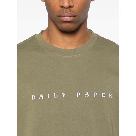 26SS 데일리 페이퍼 반팔 티셔츠 2610051 ALIAS DIAS KALAM GREEN - DAILY PAPER