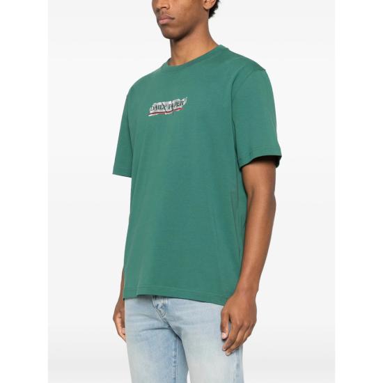 26SS 데일리 페이퍼 반팔 티셔츠 2610041 DIAS STICK GREEN - DAILY PAPER