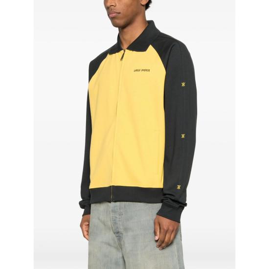 26SS 데일리 페이퍼 자켓 2610021 DIAS STACK GREY YELLOW BLACK - DAILY PAPER