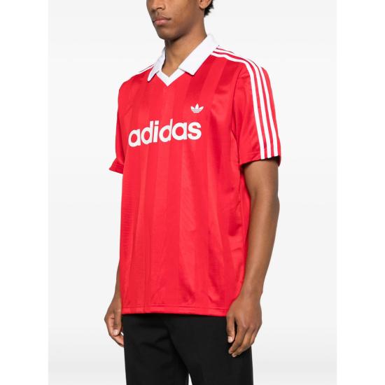 26SS 아디다스 반팔 티셔츠 KE3583 RED WHITE - ADIDAS