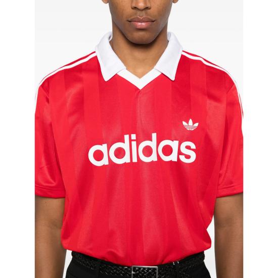 26SS 아디다스 반팔 티셔츠 KE3583 RED WHITE - ADIDAS