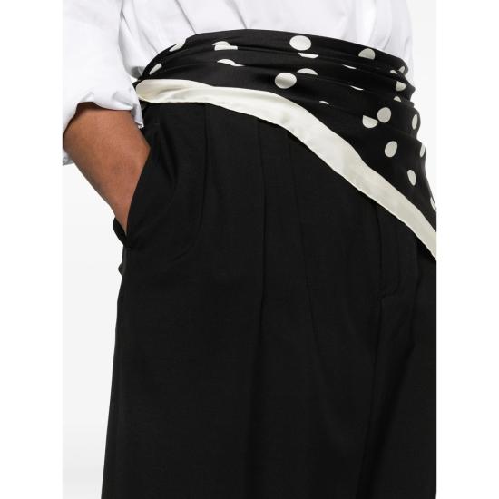 26SS 드리스 반 노튼 스트레이트 팬츠 3249 020953 900 BLACK - DRIES VAN NOTEN