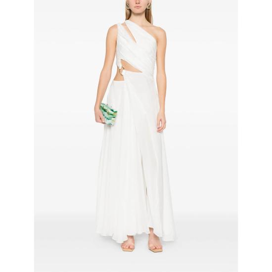 26SS 컬트 가이아 롱 원피스 GW3384CH2553 ZAN OFFWH WHITE - CULT GAIA