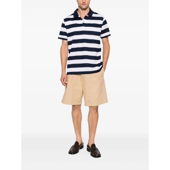 26SS 폴앤샤크 폴로 티셔츠 99311002 139 BLUE WHITE - PAUL & SHARK