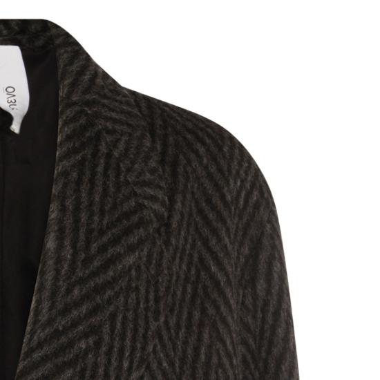 25FW 헤보 코트 SANTACESAREAQI7203144 Black - HEVO