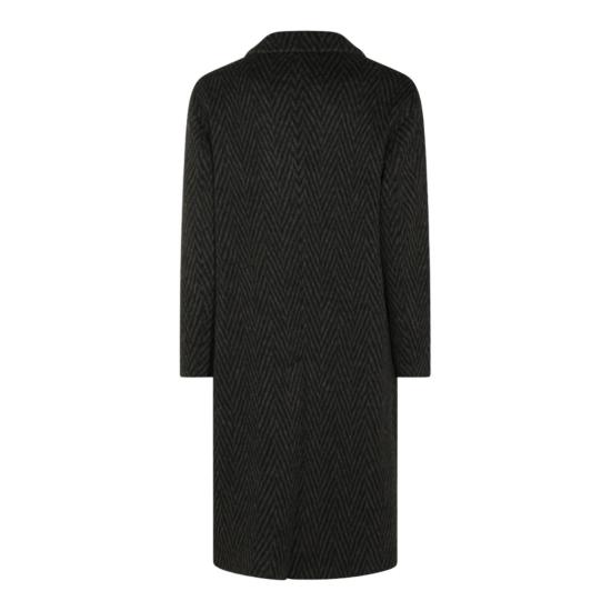 25FW 헤보 코트 SANTACESAREAQI7203144 Black - HEVO