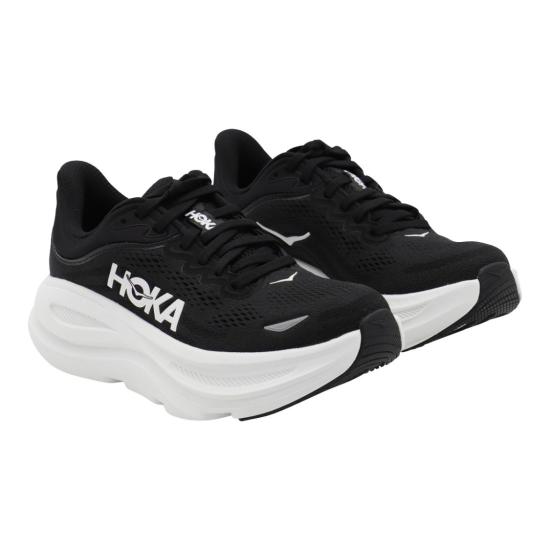 26SS 호카 본디 9 스니커즈 1162012BWHT Black - HOKA