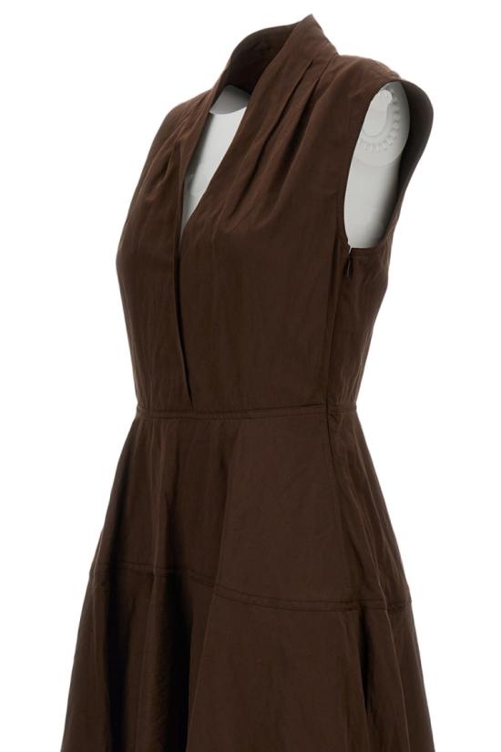 26SS Mantù 롱 원피스 AG5008G03S26289 Brown - MANTU