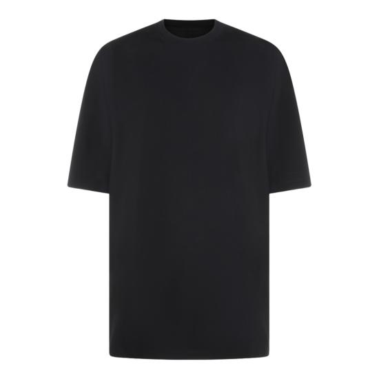 26SS 릭 오웬스 반팔 티셔츠 RU01F2249JA09 Black