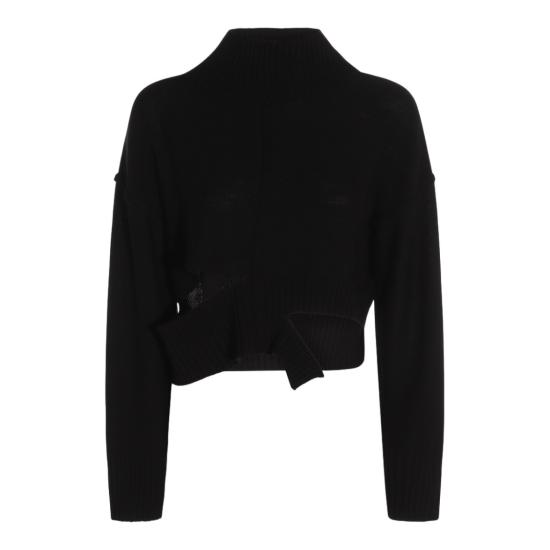 25FW MM6 메종마르지엘라 스웨터 S52HA0285M13044900 Black