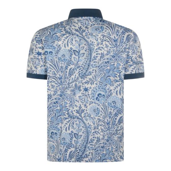 26SS 에트로 폴로 티셔츠 MRMD0004AKF83X0801 Blue - ETRO