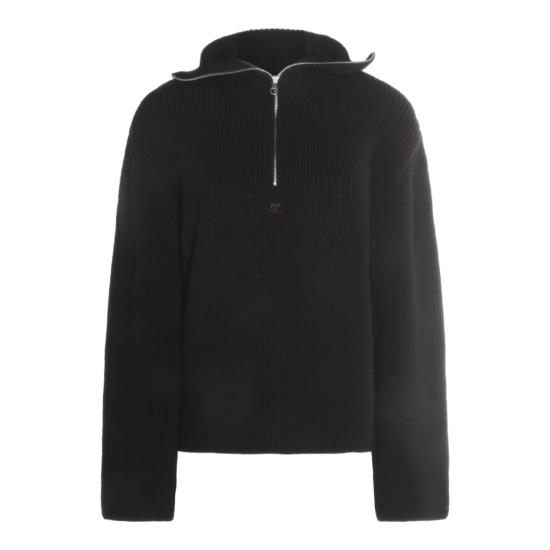 25FW 쿠레쥬 터틀넥 325MPU243TFI00369999 Black