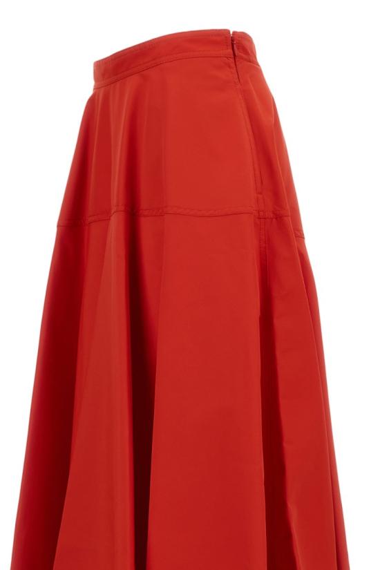 26SS Mantù 롱 스커트 AG2002G17S26750 Red - MANTU