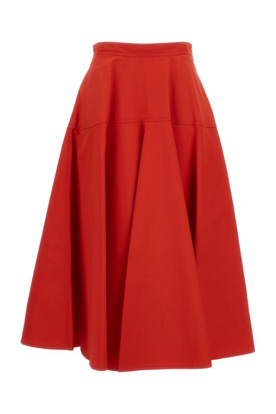 26SS Mantù 롱 스커트 AG2002G17S26750 Red