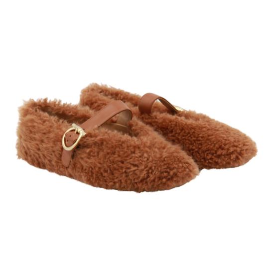 25FW 살바토레 페라가모 플랫 슈즈 78750401K586003 Red - SALVATORE FERRAGAMO