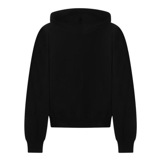 25FW 오프화이트 프린트 후드 티셔츠셔츠 OMBB118F25FLE0011001 Black - OFF WHITE