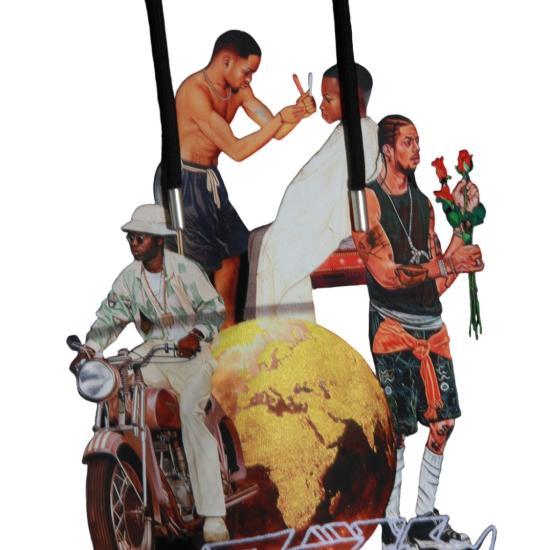 25FW 오프화이트 프린트 후드 티셔츠셔츠 OMBB118F25FLE0011001 Black - OFF WHITE