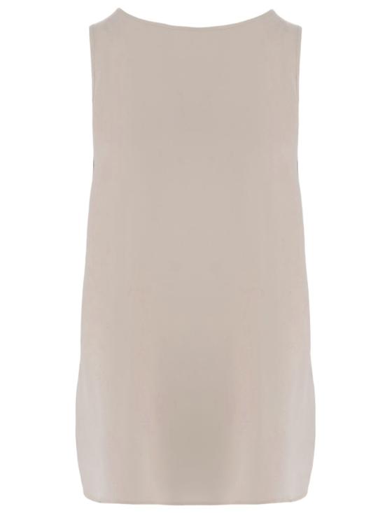 26SS 얼루드 민소매 티셔츠 2628400245 Neutrals - ALLUDE