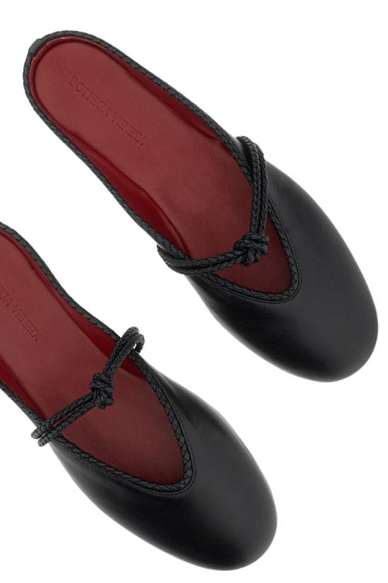 26SS 보테가베네타 뮬/슬리퍼 855863VBSD01000 Black - BOTTEGA VENETA