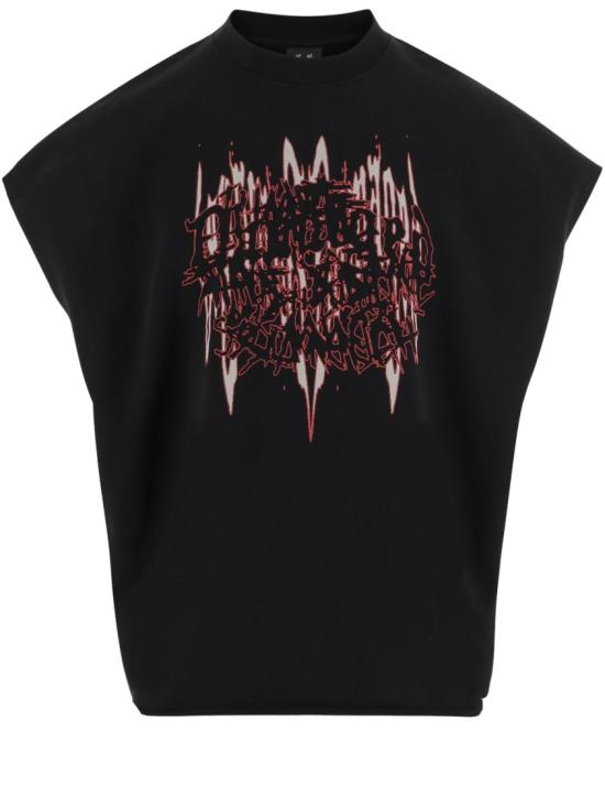 26SS 44레이블 반팔 티셔츠 B0030666FA583P774 Black