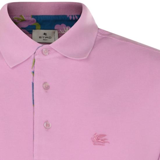 26SS 에트로 폴로 티셔츠 MRMD0005AV885F0463 Pink - ETRO