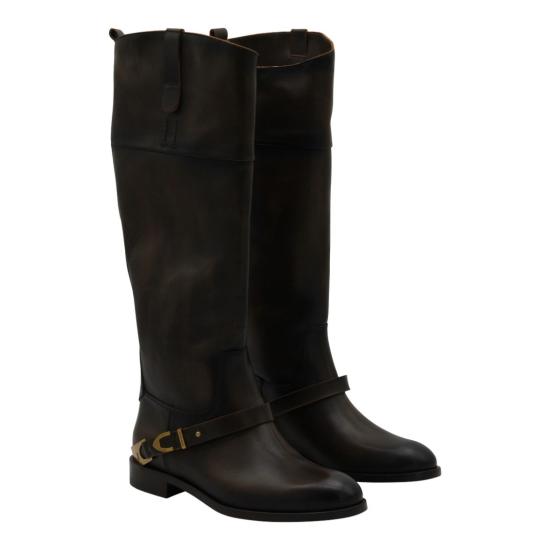 25FW 골든구스 부츠 GWF00897F00763155390 Black - GOLDEN GOOSE