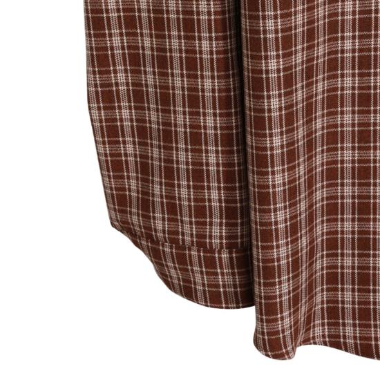 25FW 마르니 긴팔 셔츠 CUMU0061S7UTWA35CHM29 Brown - MARNI