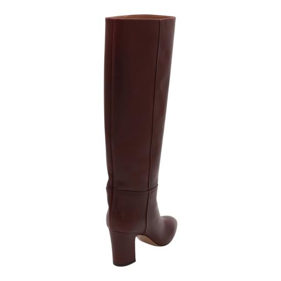 25FW 파리텍사스 부츠 PX1683XVT01ROUGE NOIR Black - PARIS TEXAS