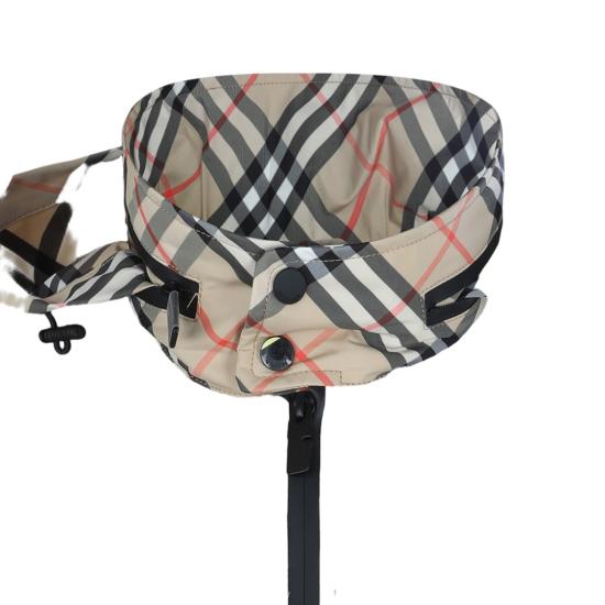 26SS 버버리 체크 나일론 바람막이 자켓 8121319B9368 Grey - BURBERRY