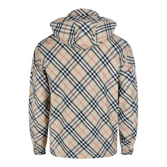 26SS 버버리 체크 나일론 바람막이 자켓 8121319B9368 Grey - BURBERRY