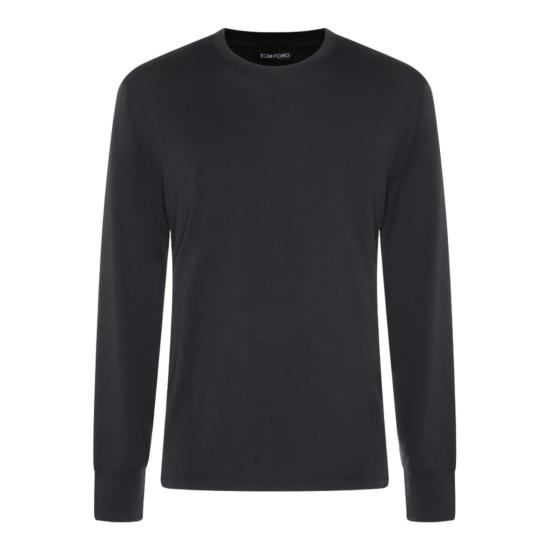 26SS 톰포드 반팔 티셔츠 JCL006JMT012NAA Black