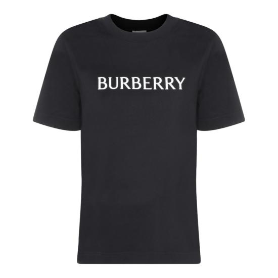 26SS 버버리 로고 코튼 티셔츠 8118977A1189 Black