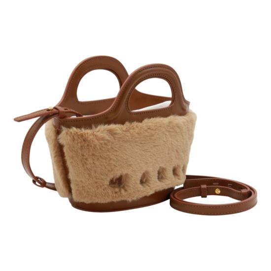 25FW 마르니 숄더백 BMMP0067U0P868100V42 Brown - MARNI
