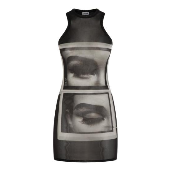 26SS 장 폴 고티에 숏 원피스 DR134M021P000201 Grey