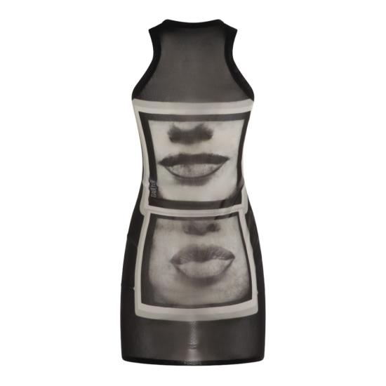 26SS 장 폴 고티에 숏 원피스 DR134M021P000201 Grey - JEAN PAUL GAULTIER