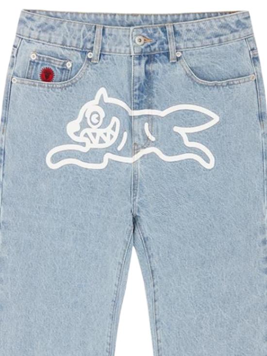 26SS 아이스크림 데님 팬츠 ICD001HEAVY WASH BLUE Blue - ICECREAM