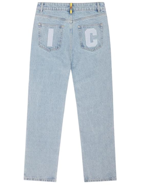 26SS 아이스크림 데님 팬츠 ICD001HEAVY WASH BLUE Blue - ICECREAM