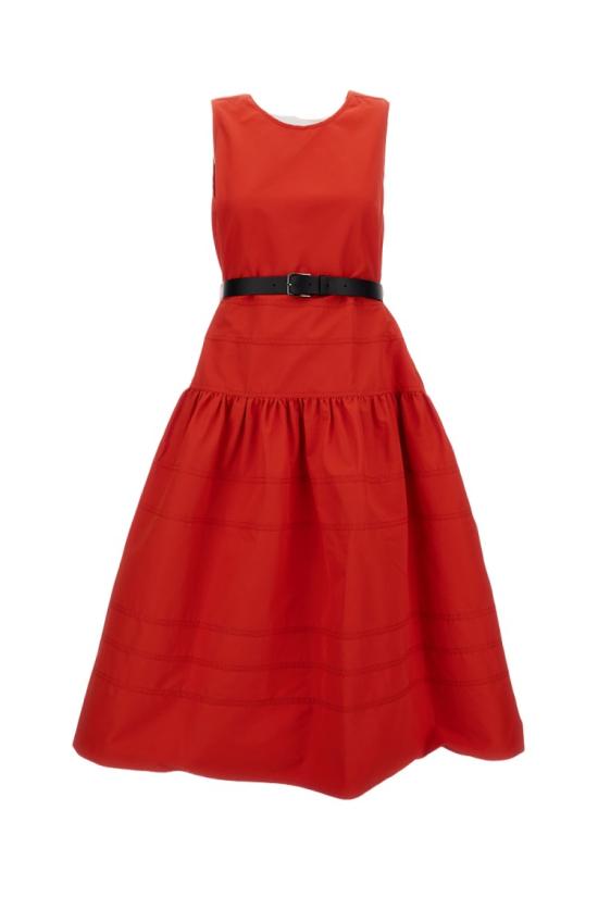 26SS Mantù 롱 원피스 AG5015G17S26750 Red