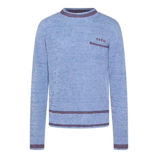 26SS 마르니 스웨터 GCMG0483Q0UFC601MLB43 Blue