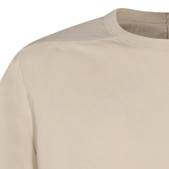 26SS 릭 오웬스 반팔 티셔츠 RU01F2232JA138 Neutrals - RICK OWENS