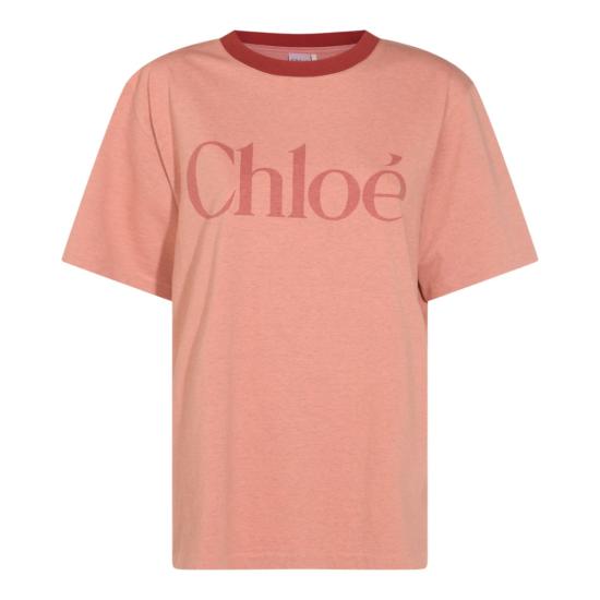 25FW 끌로에 반팔 티셔츠 CH25AJH201736B1 Orange