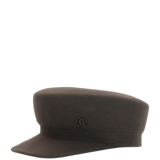  메종미셸 베레모 1108052003GREENKHAKI Black - MAISON MICHEL