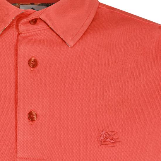 26SS 에트로 폴로 티셔츠 MRMD0006AV878A8802 Red - ETRO