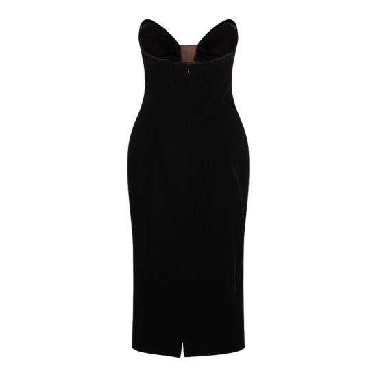 25FW 톰포드 미디 원피스 AB3571FAX1335LB999 Black - TOMFORD