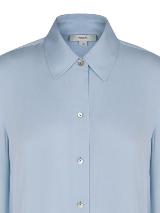 26SS 빈스 셔츠 V101013150551GLA Blue - VINCE